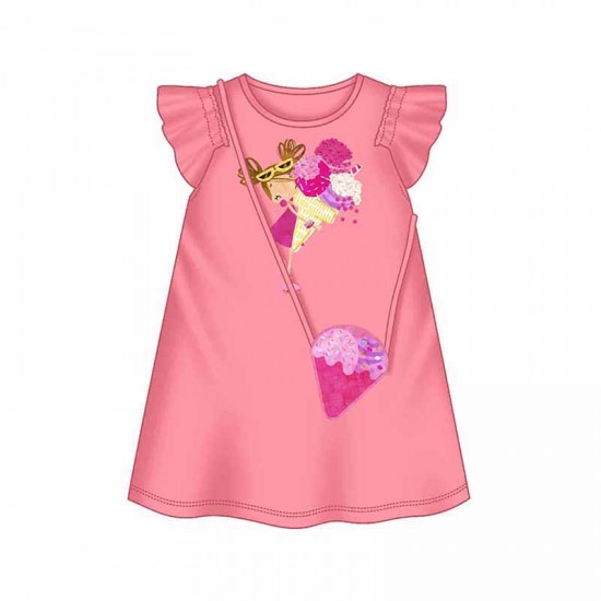 Mayoral pink ice cream dress