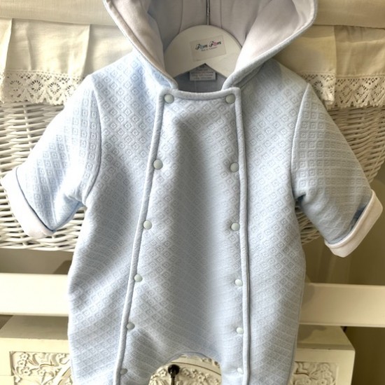 Blue pram suit