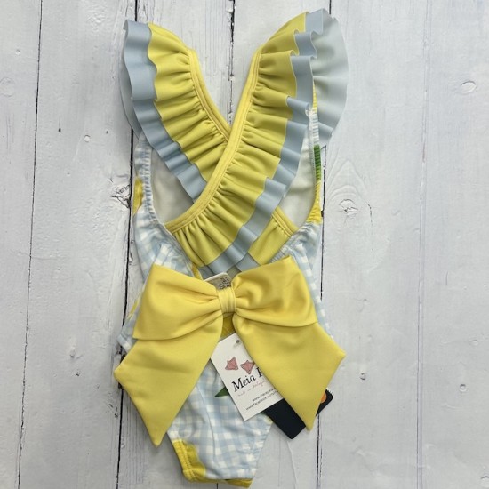 Meia Pata lemon swimming costume 