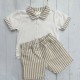 Deolinda Expresso short sleeve set