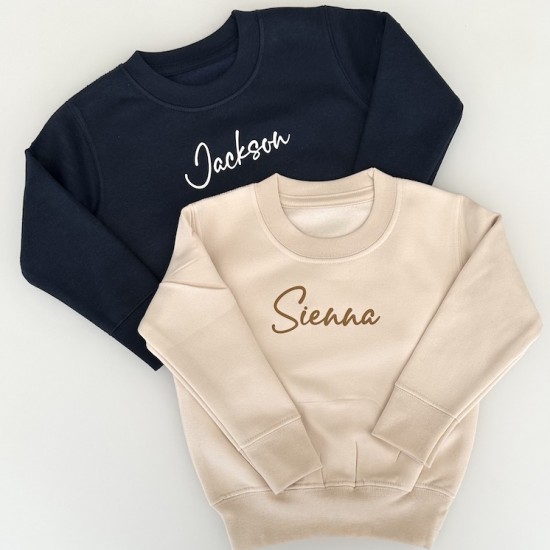 Personalised sweatshirts - Offer £10