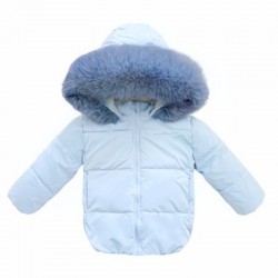 Baby boy coat with fur hood best sale