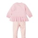 Agatha pink sugar cotton  legging set