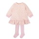 Agatha pink sugar cotton heart dress