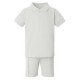 Boy Zip Neck Polo set