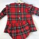 Cala red tartan younger dress