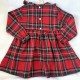 Cala red tartan older dress