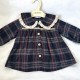 CALA NAVY TARTAN SAILOR DRESS