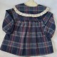 CALA NAVY TARTAN SAILOR DRESS