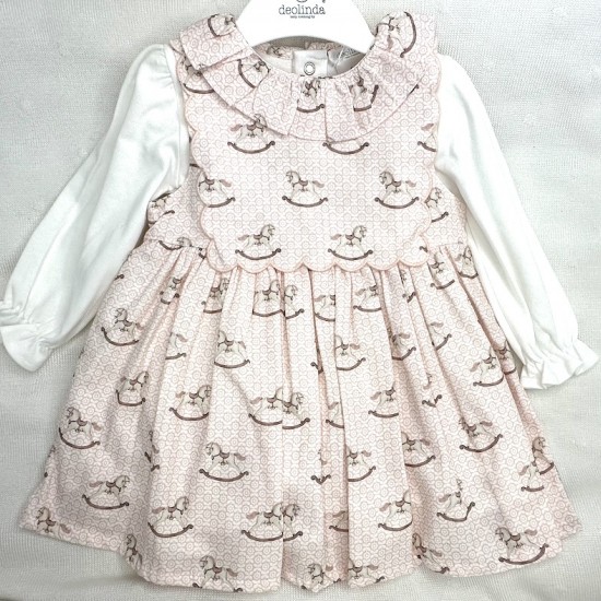 Deolinda- Florence pinafore dress