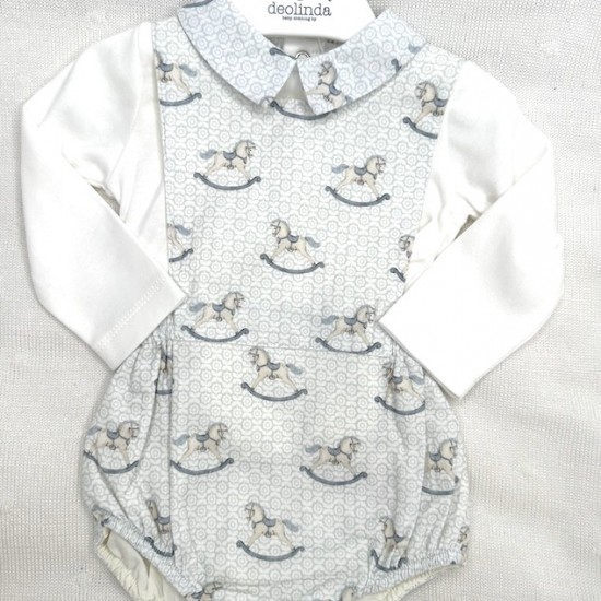 Deolinda - Rocking horse romper