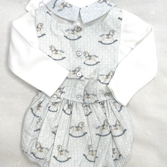 Deolinda - Rocking horse romper